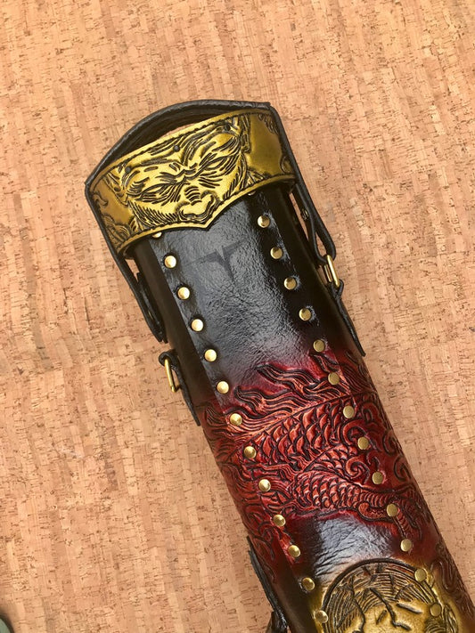 Dragon-Themed Custom Cue Cases