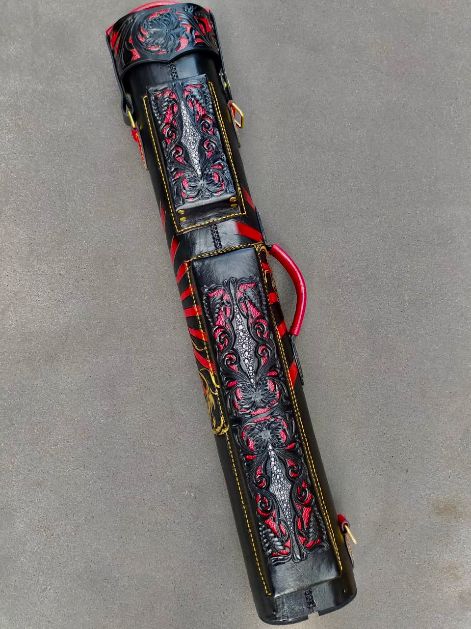 Dragon-Themed Custom Cue Cases