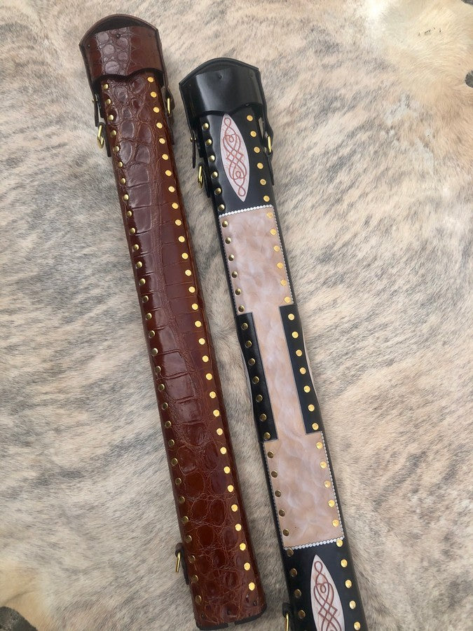 1x2 Custom Leather Cue Cases