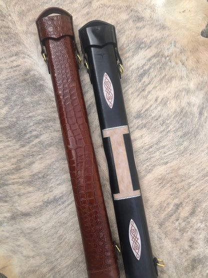 1x2 Custom Leather Cue Cases