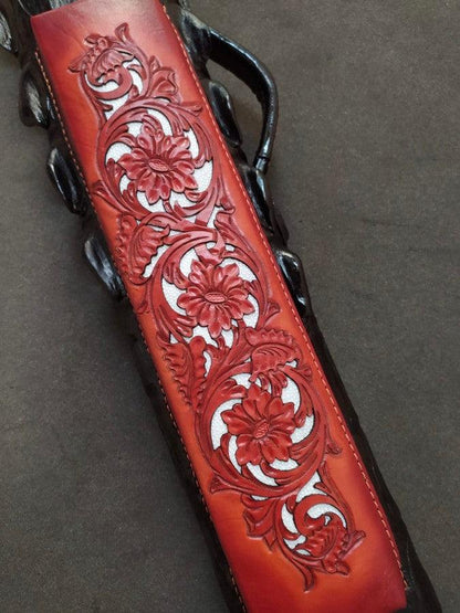 Crocodile Dual Tone Custom Cue Cases