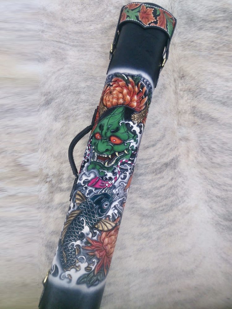 Asian Art Custom Cue Cases