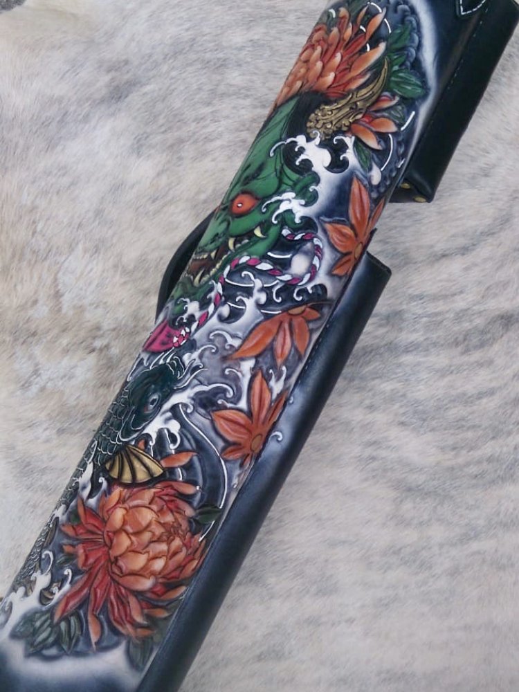 Asian Art Custom Cue Cases