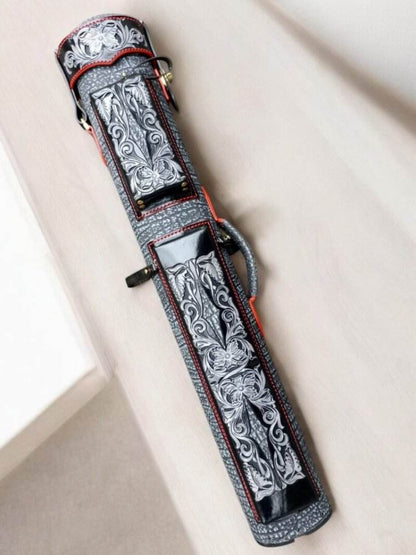 Buffalo Single Tone Leather Cue Case