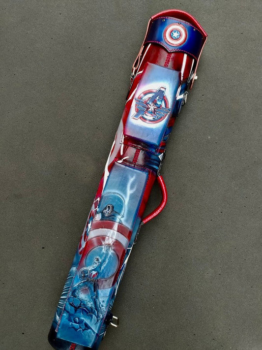 Captain America Custom Cue Case