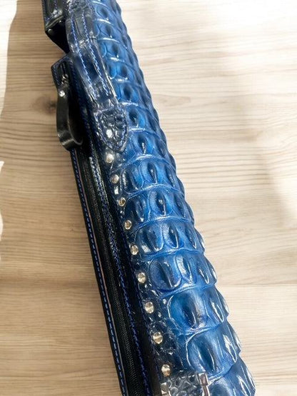 Crocodile Dual Tone Custom Cue Cases