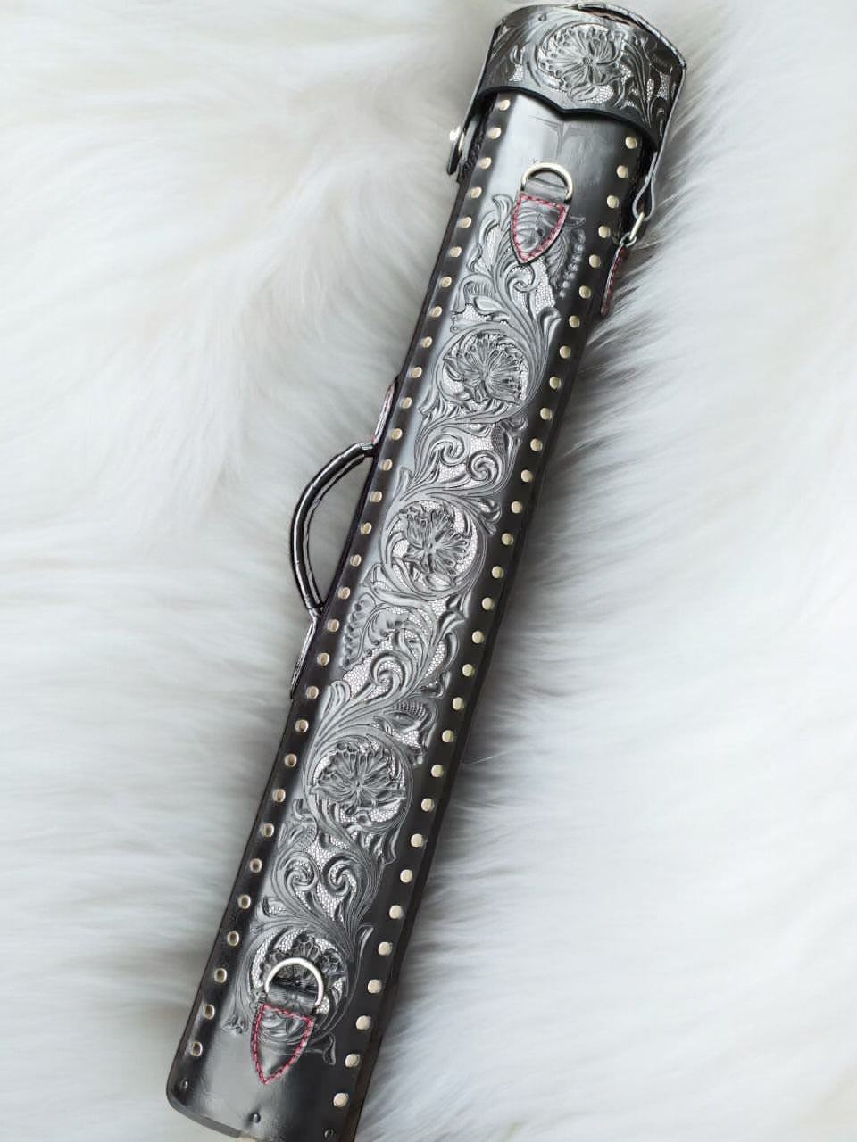 Crocodile Black Custom Cue Cases