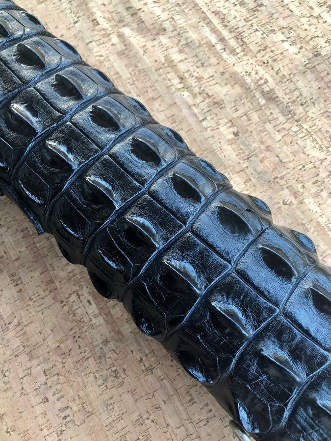 Crocodile Black Custom Cue Cases