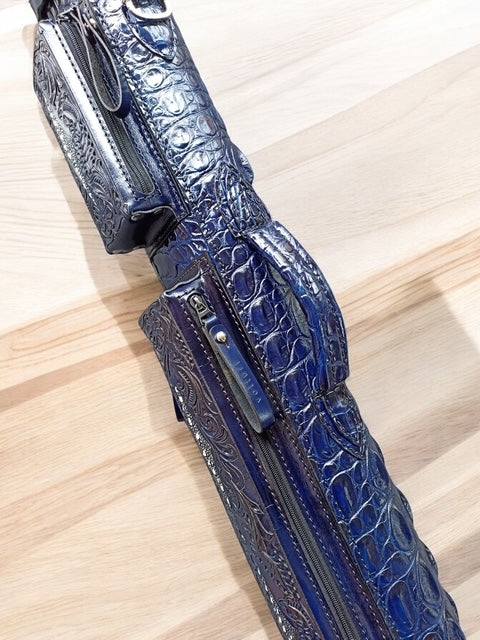 Crocodile Colored Custom Cue Cases