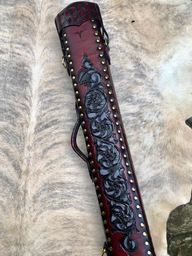 Crocodile Colored Custom Cue Cases