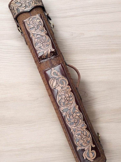 Crocodile Colored Custom Cue Cases