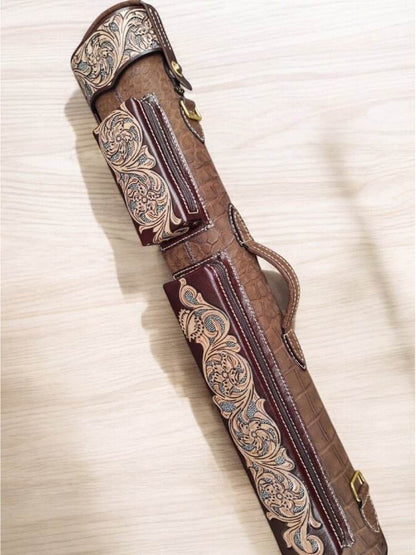 Crocodile Colored Custom Cue Cases