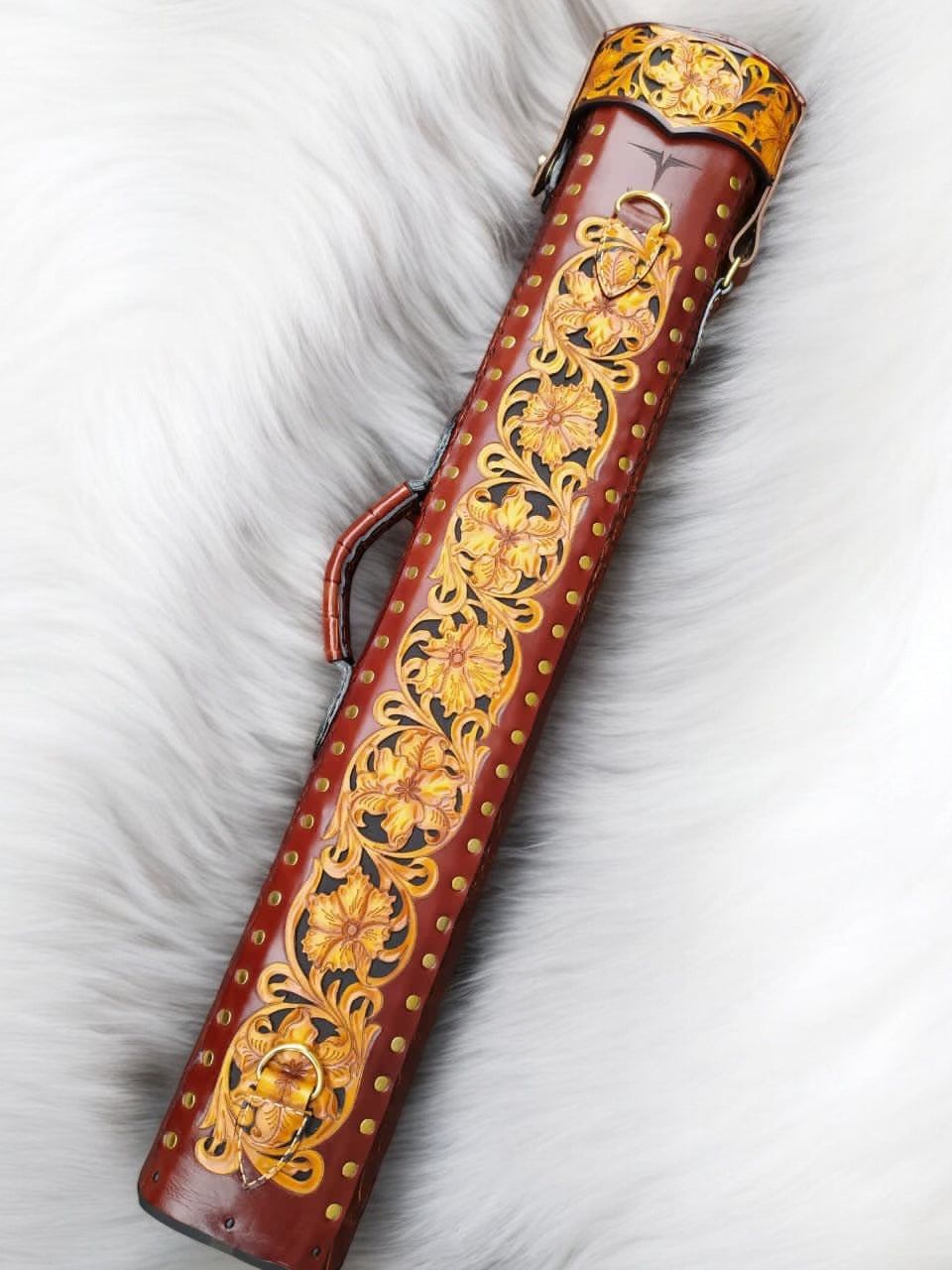 Crocodile Colored Custom Cue Cases