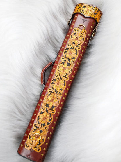 Crocodile Colored Custom Cue Cases