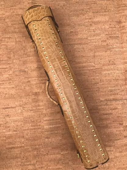 Crocodile Colored Custom Cue Cases