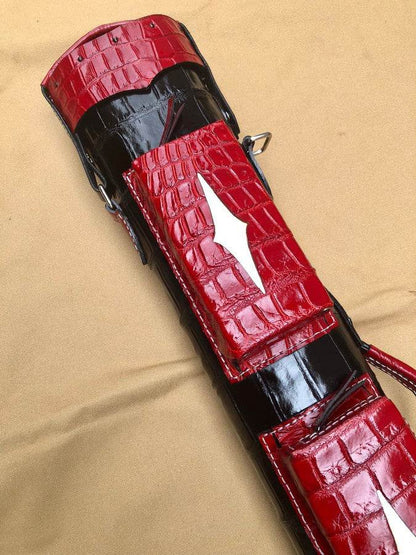 Crocodile Dual Tone Custom Cue Cases