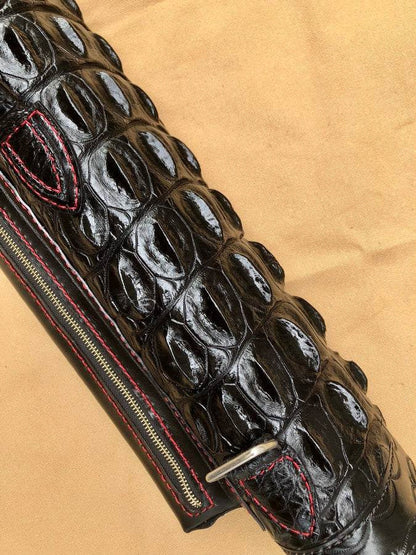 Crocodile Dual Tone Custom Cue Cases