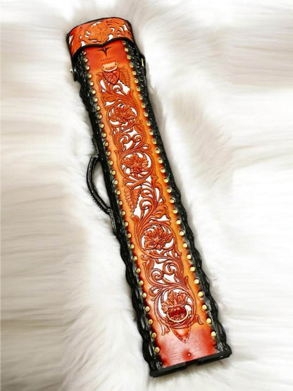 Crocodile Dual Tone Custom Cue Cases