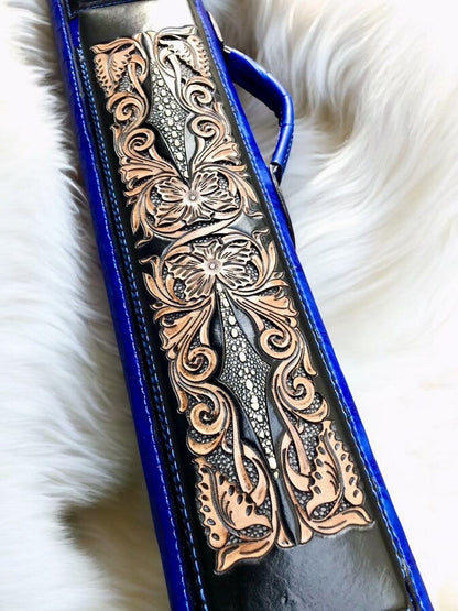 Crocodile Dual Tone Custom Cue Cases