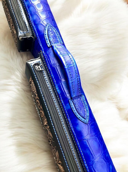 Crocodile Dual Tone Custom Cue Cases