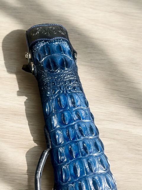 Crocodile Dual Tone Custom Cue Cases
