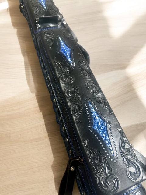 Crocodile Dual Tone Custom Cue Cases