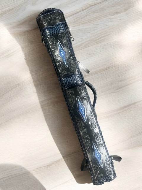 Crocodile Dual Tone Custom Cue Cases