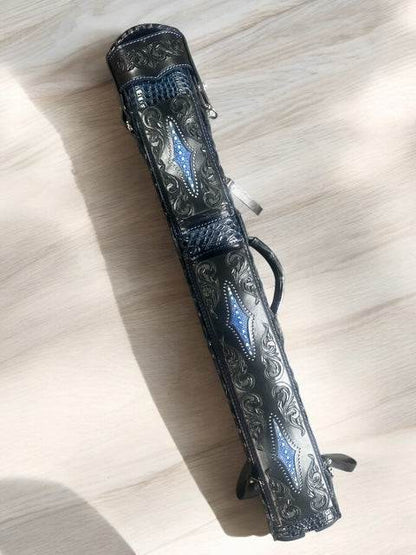 Crocodile Dual Tone Custom Cue Cases
