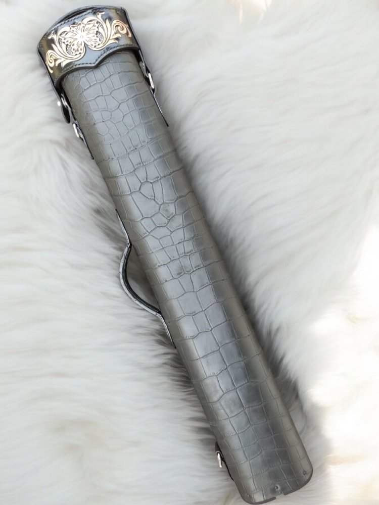 Crocodile Dual Tone Custom Cue Cases