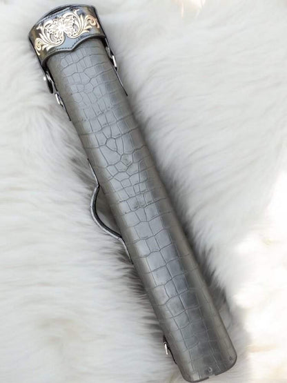 Crocodile Dual Tone Custom Cue Cases