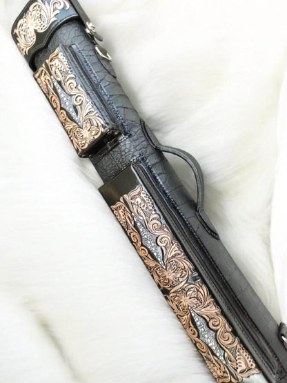Crocodile Dual Tone Custom Cue Cases