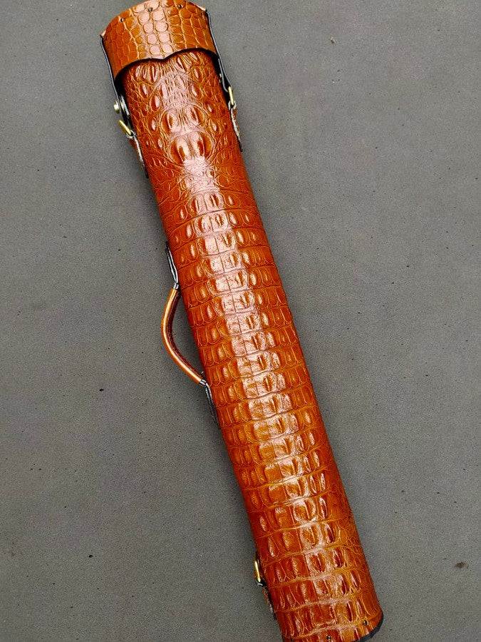 Crocodile Dual Tone Custom Cue Cases