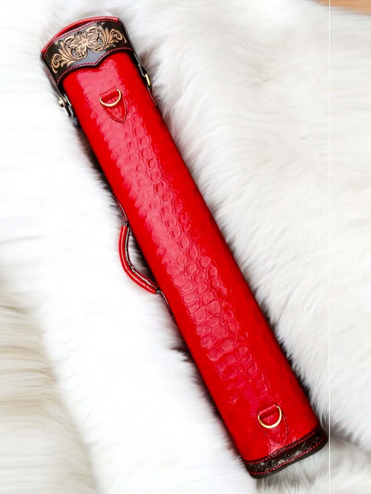 Crocodile Dual Tone Custom Cue Cases