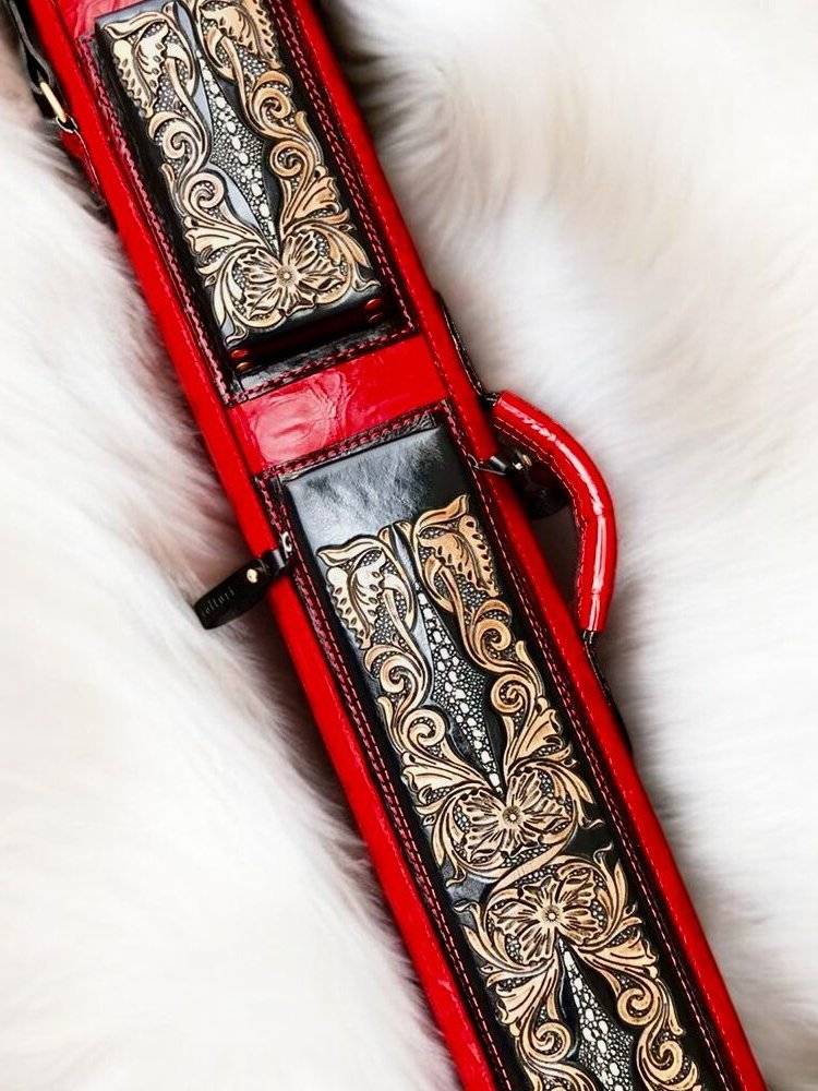 Crocodile Dual Tone Custom Cue Cases