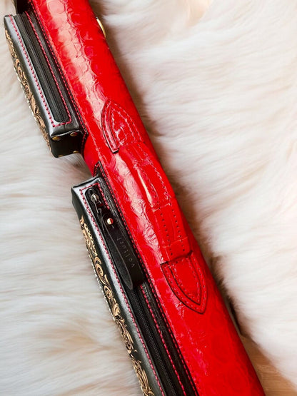 Crocodile Dual Tone Custom Cue Cases