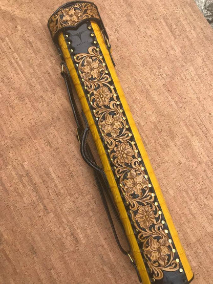 Crocodile Dual Tone Custom Cue Cases