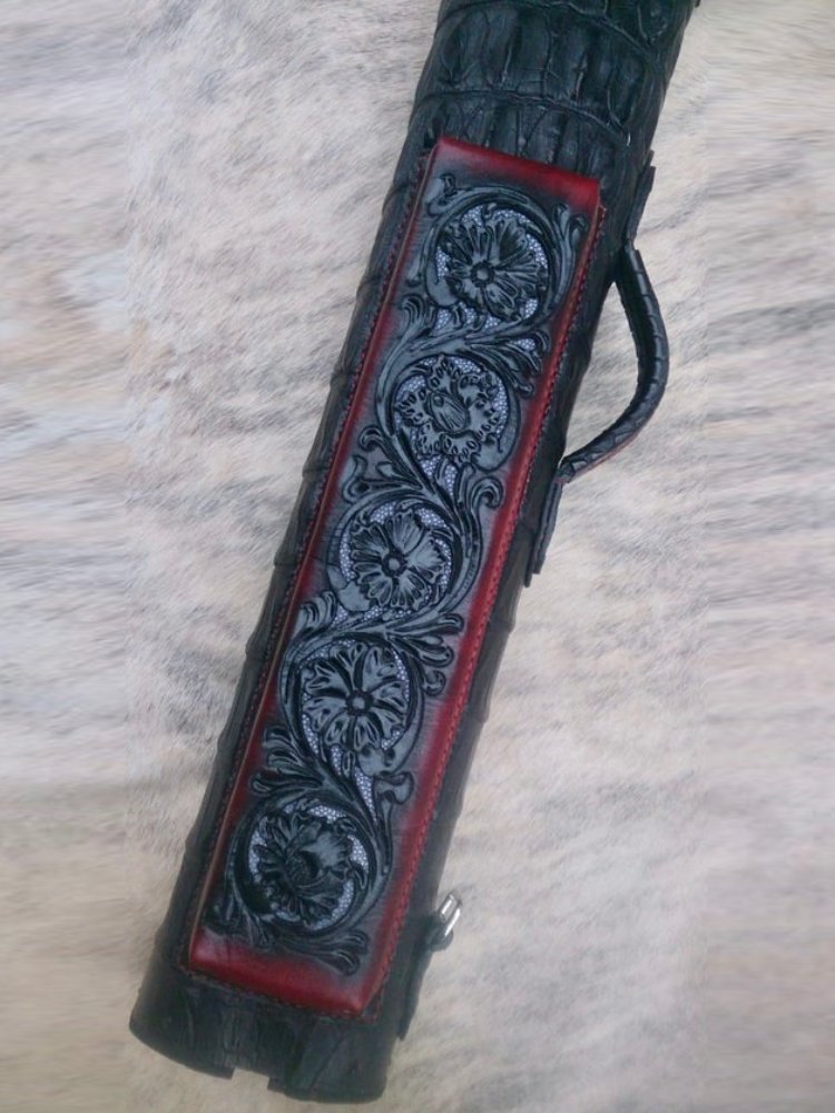 Crocodile Signature Custom Cue Cases