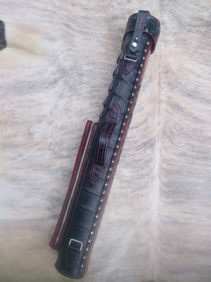 Crocodile Signature Custom Cue Cases