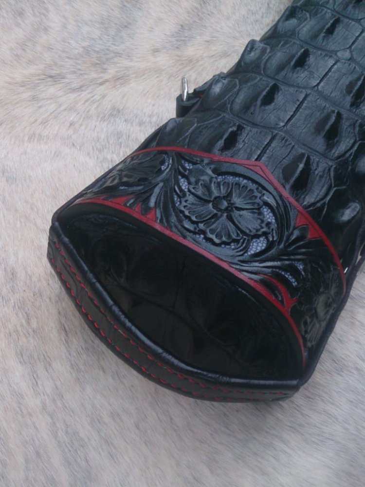 Crocodile Signature Custom Cue Cases