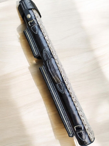 Crocodile Signature Custom Cue Cases
