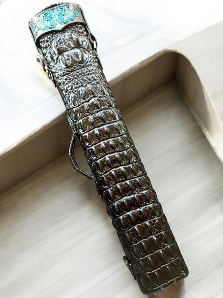 Crocodile Signature Custom Cue Cases