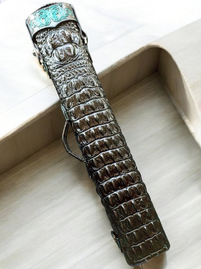 Crocodile Signature Custom Cue Cases