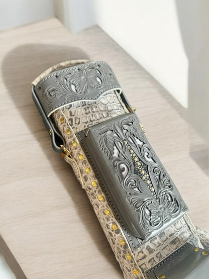 Crocodile Signature Custom Cue Cases