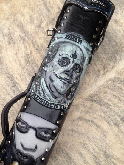Dead Presidents Custom Cue Case