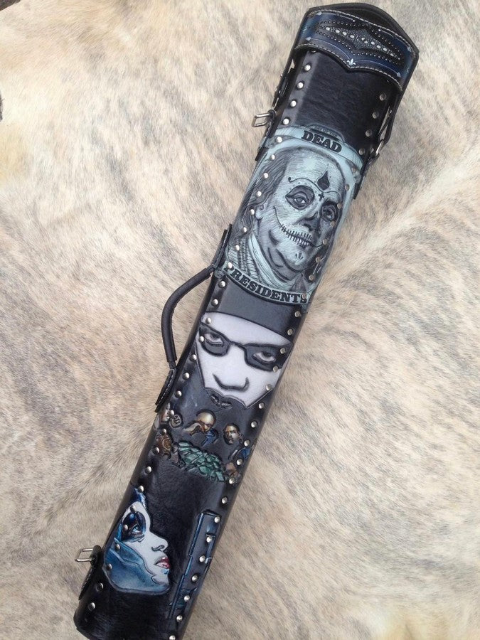 Dead Presidents Custom Cue Case