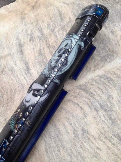 Dead Presidents Custom Cue Case