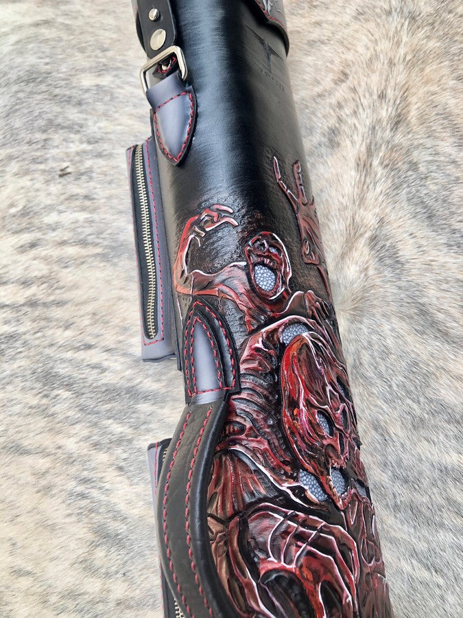 Death-Themed Custom Cue Cases