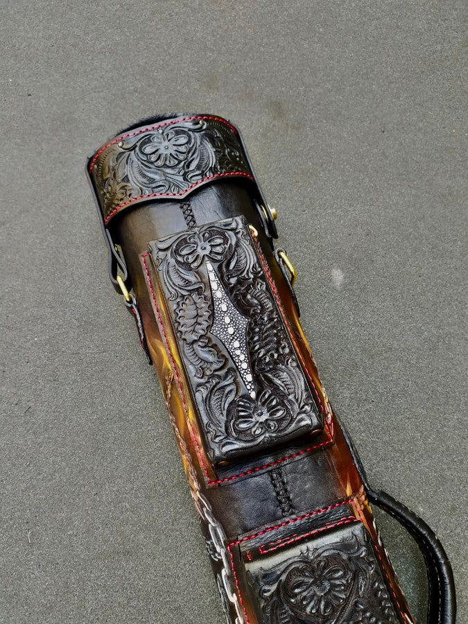 Death-Themed Custom Cue Cases