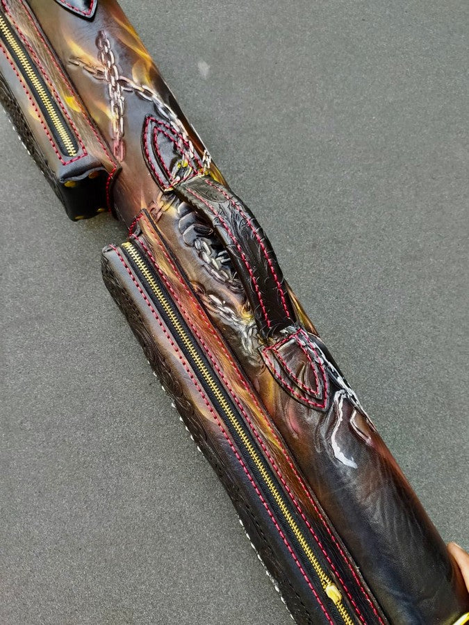 Death-Themed Custom Cue Cases
