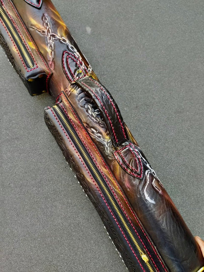 Death-Themed Custom Cue Cases